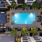 aerial view of large pool