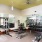 a room with exercise equipment